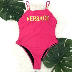 VERSACE Medusa Icon One-Piece Swimsuit Bodysuit